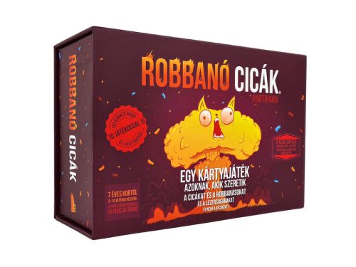 Robbanó cicák – partipakk