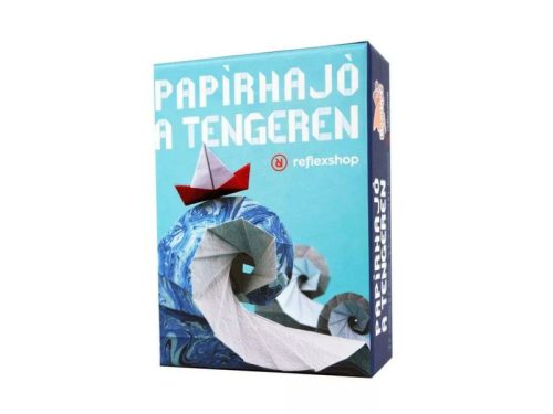 Papírhajó a tengeren