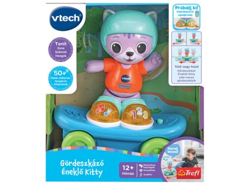 VTECH -  Görkorcsolyázó, éneklő Kitti