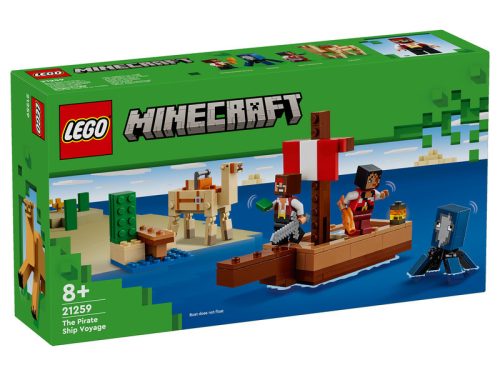 LEGO Minecraft 21259 A kalózhajós utazás