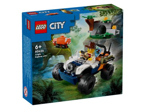 LEGO City 60424 Dzsungelkutató Atv - Vörös Macskamedve akció