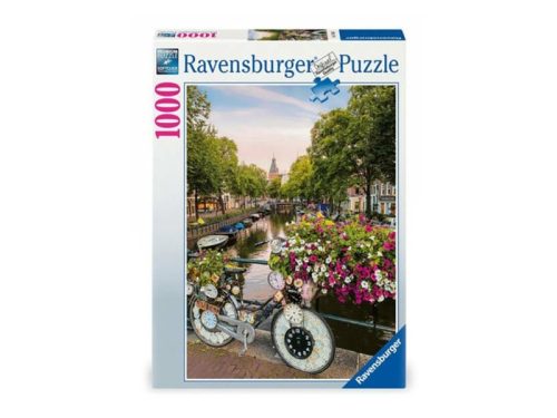 Puzzle 1000 db - Bicikli Amszterdamban