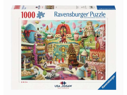 Puzzle 1000 db - Tündéri utcák