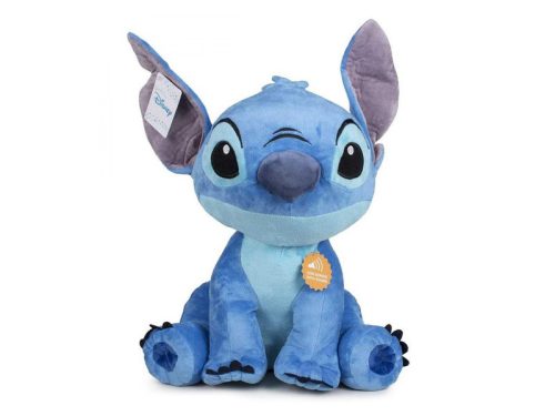 Stitch ülő plüss hangot adó 20 cm