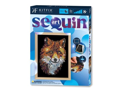 KitFix Sequin Blue Premium - Róka