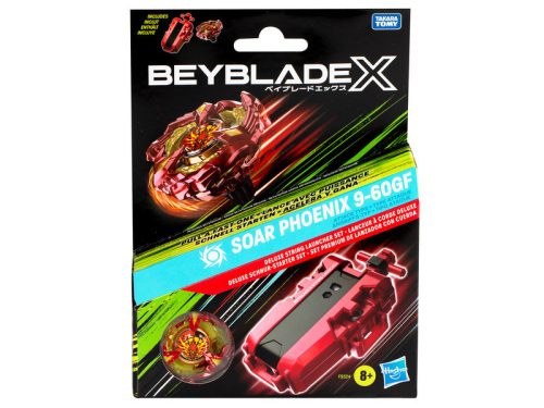 Beyblade x deluxe zsinóros kilövőszerkezet