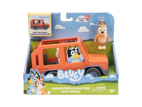 Bluey 4X4 Car With Chilli Figure