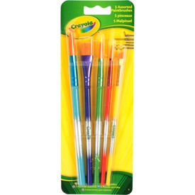 Crayola: 5 darabos ecset