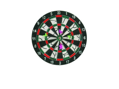 Darts tábla 4 darab dobónyíllal - 28 cm