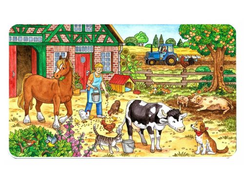 Ravensburger Tanyasi élet 15 darabos puzzle