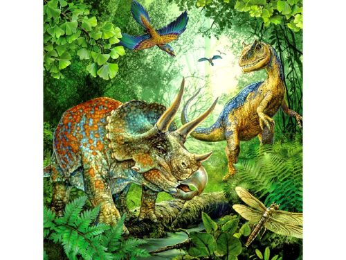 Ravensburger: Dinoszauruszok 3 x 49 darabos puzzle