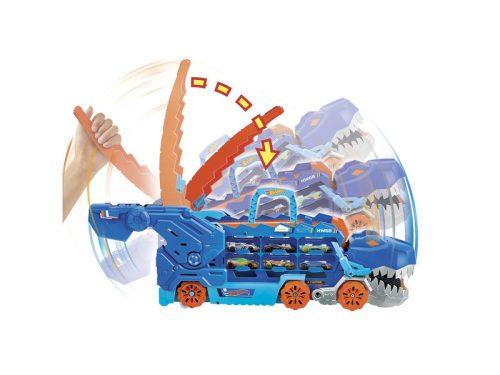 Hot wheels city átalakítható ultimate autószállító t-rex