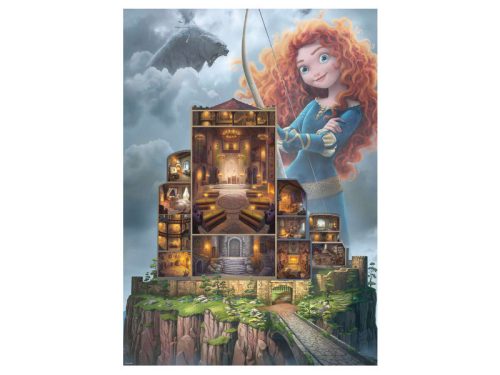 Ravensburger Puzzle 1000 db - Disney kastély Merida