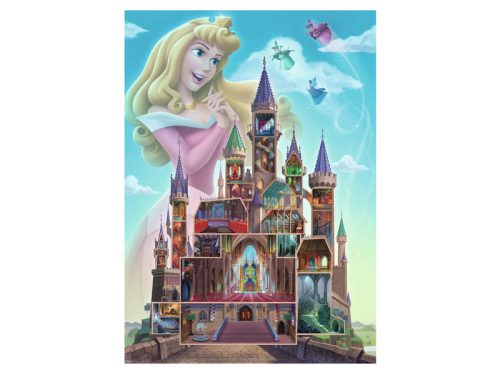 Ravensburger Puzzle 1000 db - Disney kastély Csipkerózsika