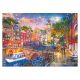 Puzzle 1000 db - Naplemente Amszterdam