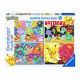 Ravensburger Puzzle 4x100 db - Pokemon