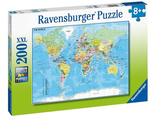 Ravensburger: Puzzle 200 db - A világ