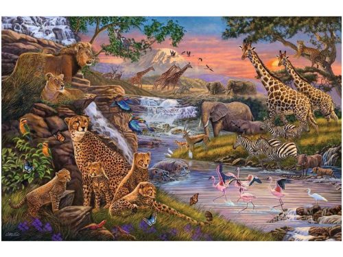 Ravensburger: Puzzle 3 000 db - Állati Királyság