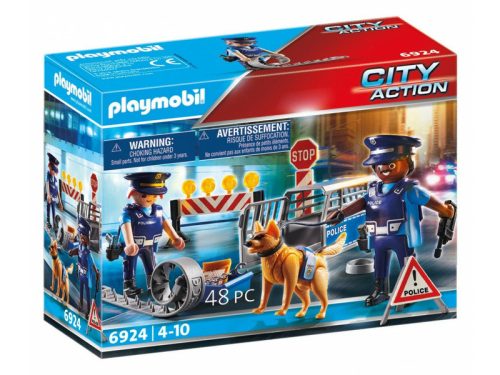 Playmobil: Rendőrségi útlezárás