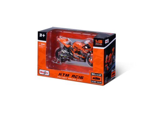 Maisto 1/18 GP Racing - Tech3 KTM Factory Racing 2021 motor