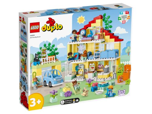 LEGO DUPLO Town 10994 3 az 1-ben családi ház