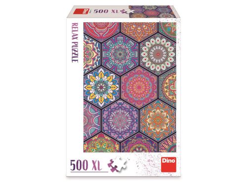 Dino Puzzle 500 XL -mandala