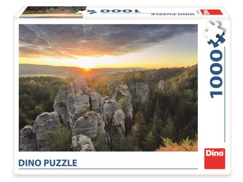 Dino Puzzle 1000 db - Sziklás hegység