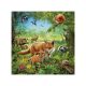 Ravensburger Puzzle 3x49 db - Az erdő lakói