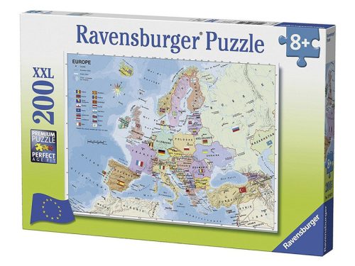 Ravensburger Puzzle 200 db - Európa