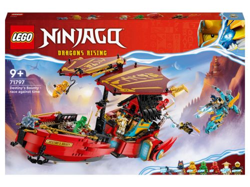 LEGO Ninjago 71797 A Sors Adománya - versenyfutás az idővel