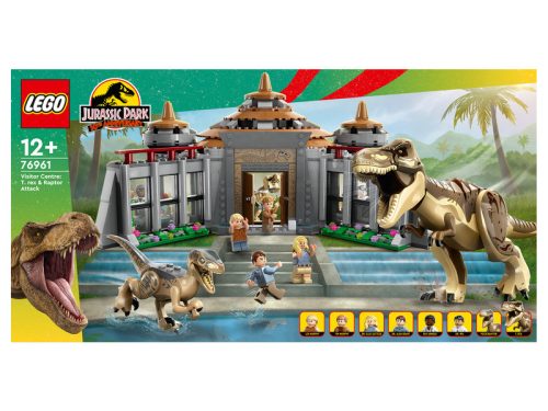 LEGO Jurassic World 76961 Látogatóközpont: T-Rex és raptortámadás