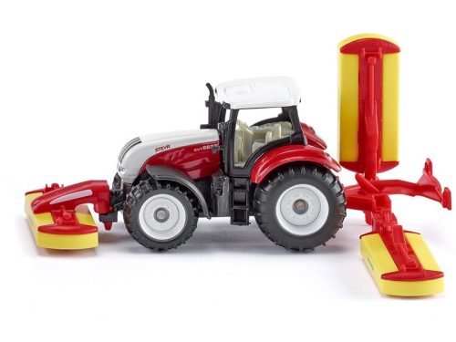 SIKU Steyr traktor aratóval 1:87 - 1672