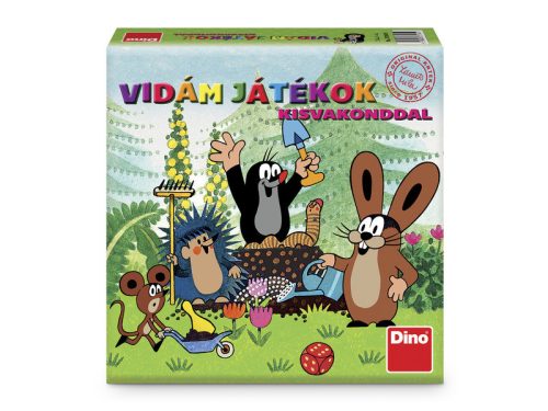 Dino Társasjáték - Vidám játékok Kisvakonddal