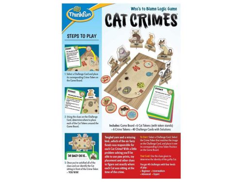 Thinkfun: Cat Crimes - Zsivány cicák