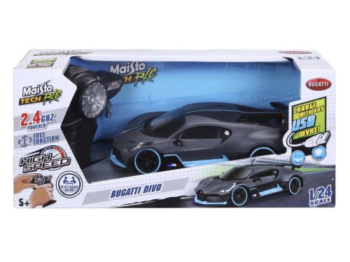 Maisto Tech távirányítós autó - 1/24 Bugatti Divo