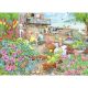 Ravensburger Puzzle 1000 db - Beach Garden Cafe