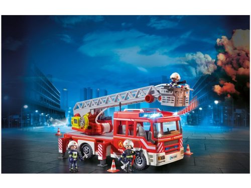 Playmobil létrás tűzoltóautó 9463