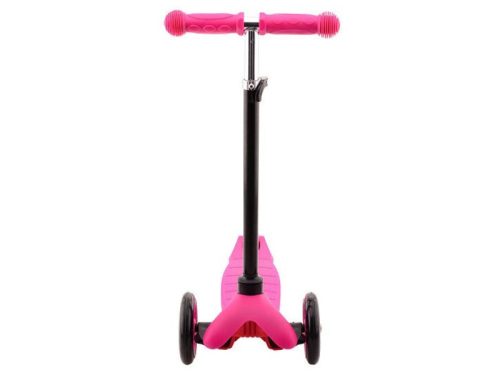 Háromkerekű roller - rózsaszín, 68 cm