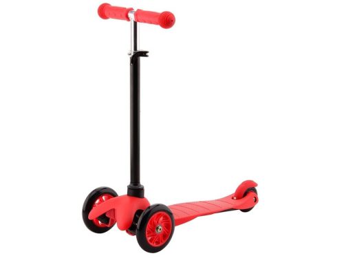 Háromkerekű roller - piros, 68 cm