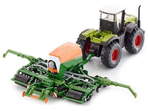 SIKU Claas Xerion traktor vetőgéppel 1:87 - 1826