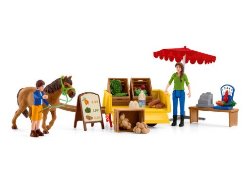 Schleich Mobil piaci stand