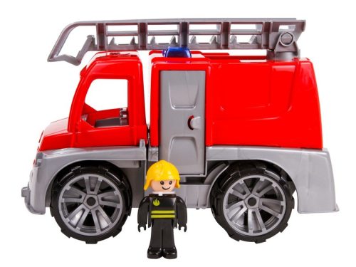 LENA: Műanyag tűzoltó teherautó - 28 cm