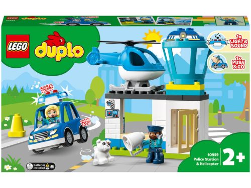 LEGO DUPLO Town 10959 Rendőrkapitányság és helikopter