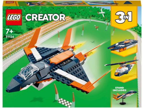 LEGO Creator 31126 Szuperszonikus repülőgép