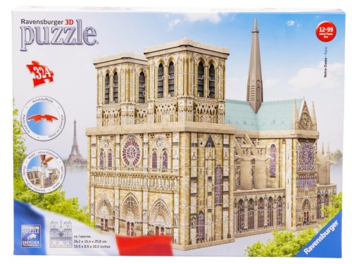 Ravensburger: Puzzle 3D 324 db - Notre Dame