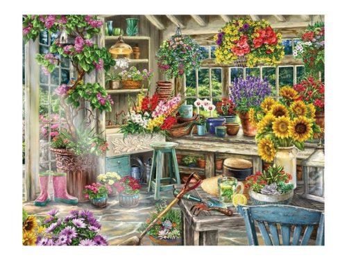 Ravensburger Puzzle 2000 db - A kertész paradicsoma