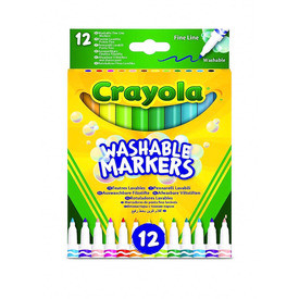 Crayola Kimosható vékony filctoll 12db