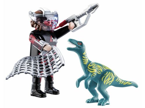 Playmobil: Duo Pack Hajsza a Velociraptor után