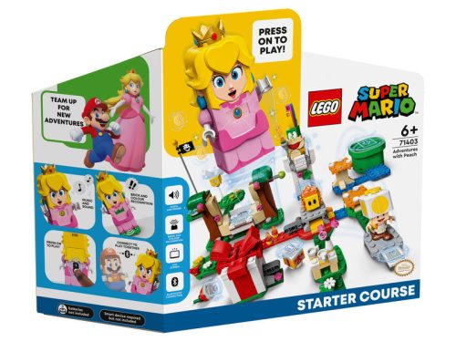 LEGO Super Mario 71403 Peach kalandjai kezdőpálya