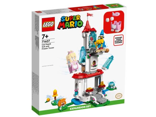 LEGO Super Mario 71407 Peach macskajelmez és befagyott torony kiegészítő szett